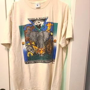 Vintage Delta The Genesis Collection God of Creation Graphic Tee Men's XL
